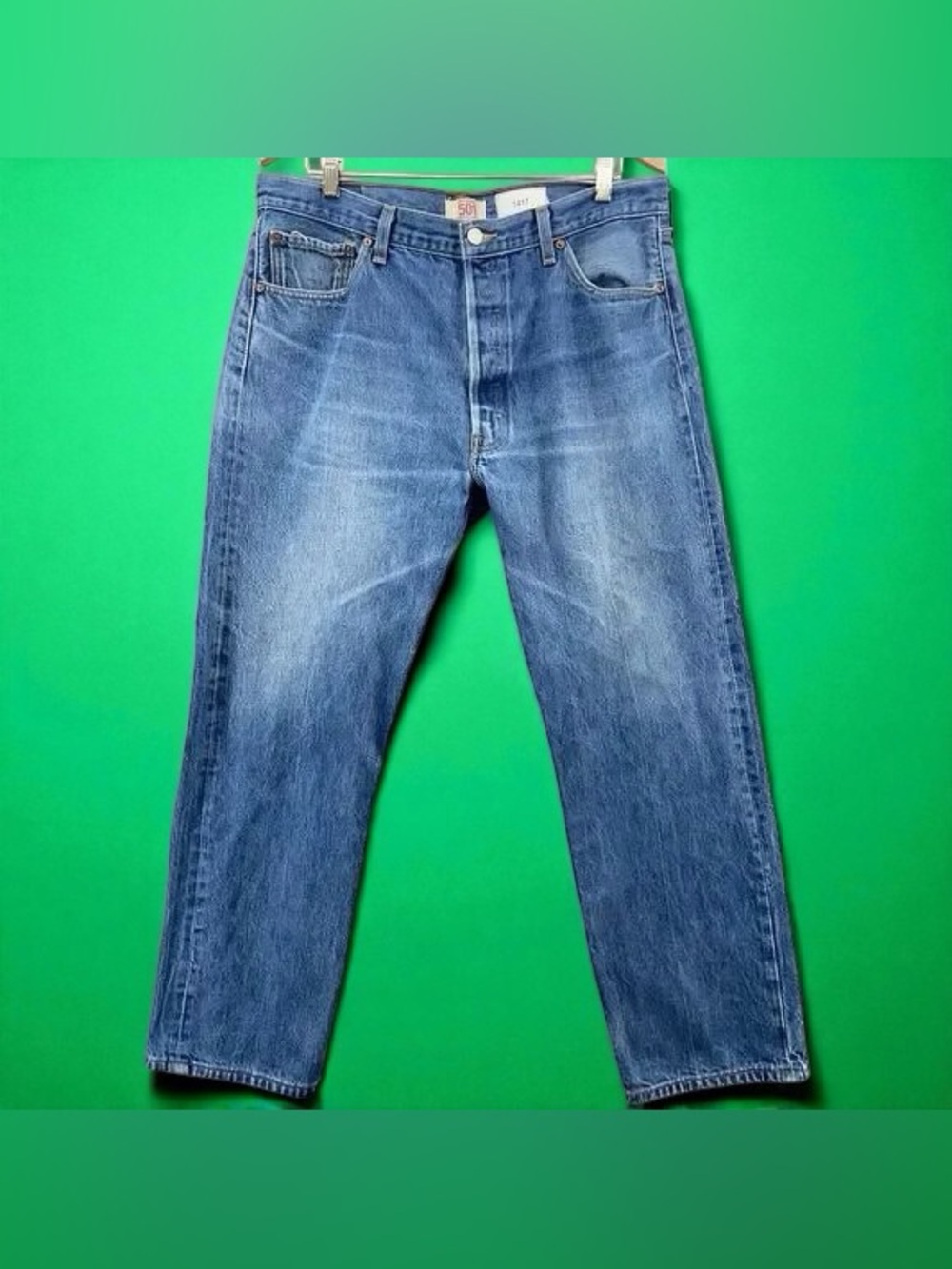 🍭Men's Straight-Leg Jeans in Medium Blue Wash